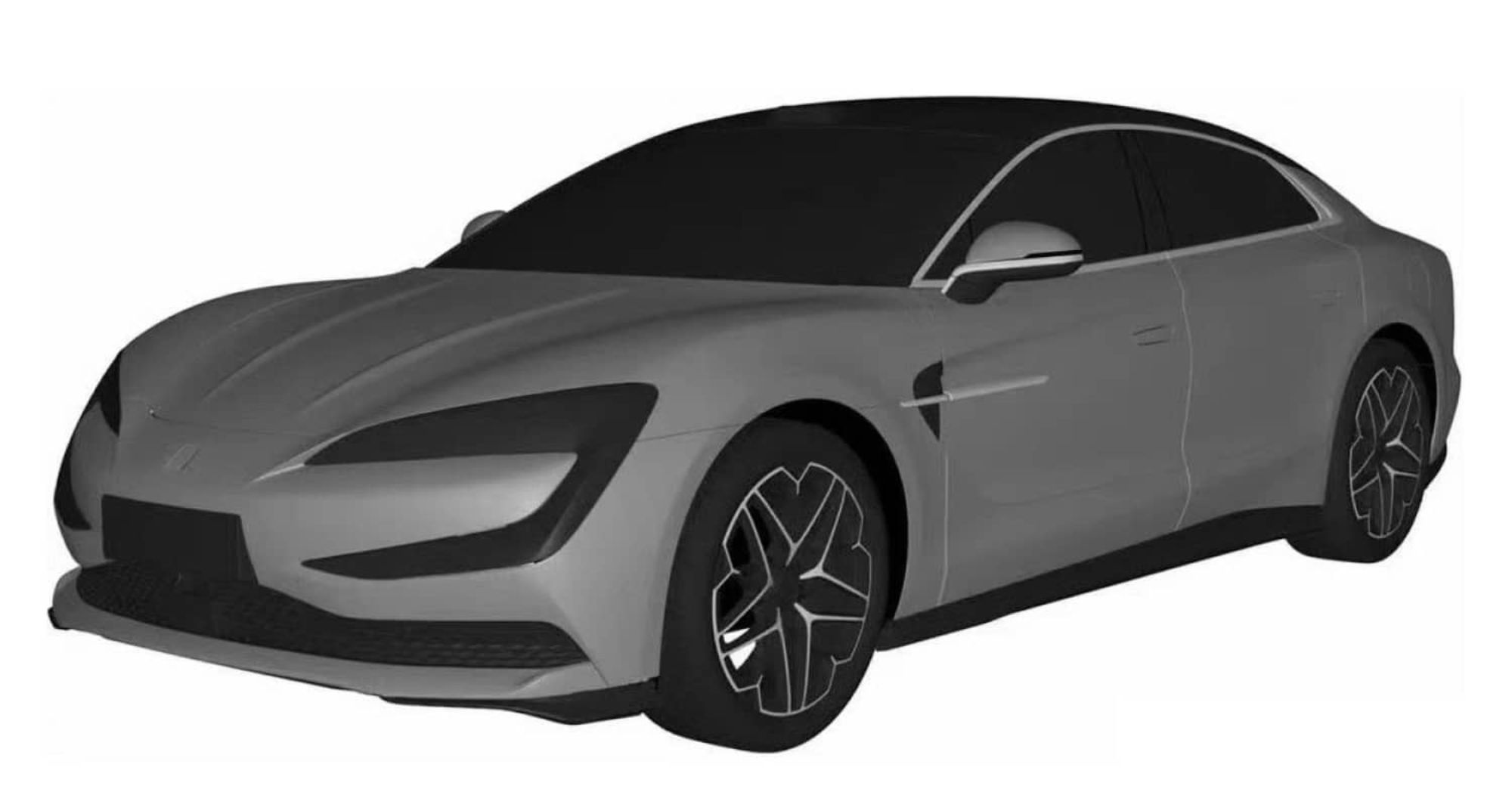 BYD Yangwang’s First Sedan Patent Image Exposes