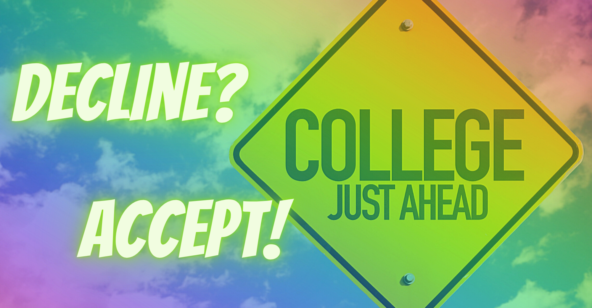 Which College Has the Most Creative Acceptance Package This Year?